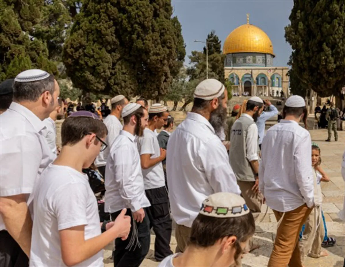 Over 1,700 Jews Ascend Temple Mount On Tisha B'av | Israel National ...