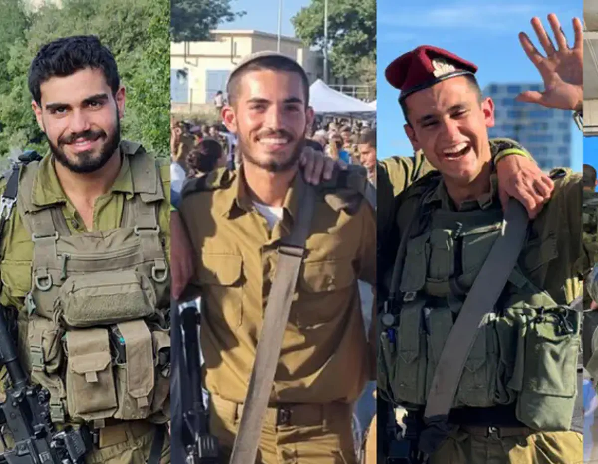 Cleared For Publication: Four IDF Soldiers Fell In Battle In Gaza ...