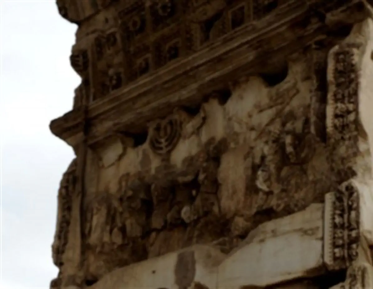 Do not knock down the Arch of Titus let it stand Israel