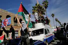 Protesters near Oscars call for Gaza ceasefire