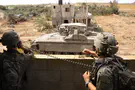 IDF strikes loaded mortar launcher in central Gaza