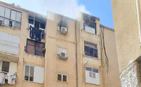 Child rescued from fourth-floor apartment fire in Rishon Letzion