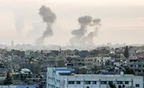 Военные БПЛА в небе над Газой – и нанесение ударов: видео