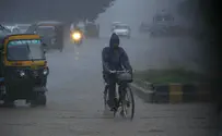 Watch: Powerful cyclone rakes western India