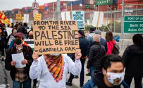 Anti-Israel protesters block Israeli cargo ship in Oakland