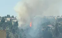 שריפה סמוך למבשרת ציון, בתים פונו