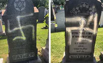 Jewish cemetery defaced with swastikas