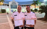 MDA's new paramedics - a father and son