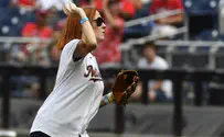 Jen Psaki throws first pitch at Nationals Park after shooting