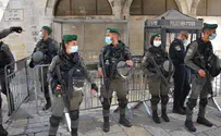 Police prepare for Priestly Blessing at Western Wall
