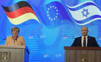 Bennett to Merkel: 'Palestinian state will create terror state'