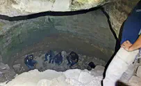 החשודים נלכדו בתוך בור שחצבו באתר עתיקות