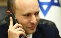 Bennett speaks with rabbi held hostage in synagogue standoff