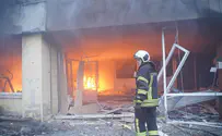 Видео: огромный пожар после российского обстрела