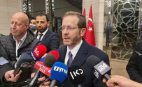 Herzog departs for Istanbul: 'We will meet the Jewish community'