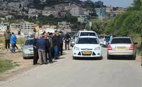 ערבים הפגינו בחיפה נגד המבצע בעזה