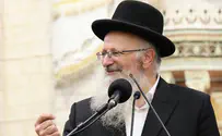 US revokes Rabbi Shmuel Eliyahu's Visa
