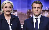 Exit polls show Macron and Le Pen advancing to second vote