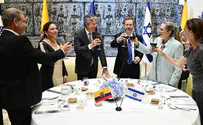 Herzog hosts dinner in honor of President of Ecuador