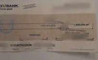 עובד ניקיון ברכבת מצא צ'ק בסך מיליון ש"ח