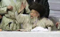 The hasidim arrive - and their rebbe is hospitalized