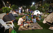 Tent protest returns to Tel Aviv