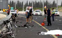 רוכב אופניים נפצע במרדף פראי של המשטרה