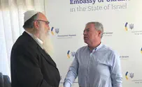 בכיר בברסלב נפגש עם השגריר האוקראיני
