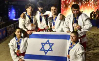 מדליית ארד לנבחרת הסמבו חופים של ישראל