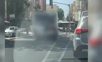 האוטובוס בבני ברק נסע נגד כיוון התנועה