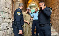 Полиция задержала солдата после посещения Храмовой горы
