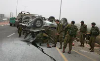 4 חיילים נפצעו בהתהפכות רכב בדרום הארץ