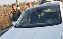 Officer injured as Arab terrorist rams security forces near Ofra