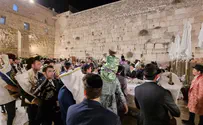 Over 2 Million people visit Western Wall over High Holidays