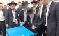 99-year-old haredi leader votes in Israel's elections