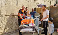 Boy hospitalized his entire life brought to the Western Wall