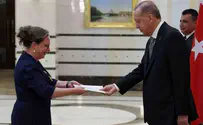 Israel's Ambassador to Turkey presents credentials