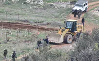Israeli vineyard demolished, but nearby illegal mosque untouched