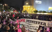 Several thousand leftists protest new government in Tel Aviv