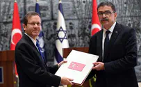 New Turkish Ambassador to Israel takes office