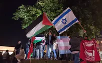 השוליים הסהרוריים בהפגנת השמאל בתל אביב