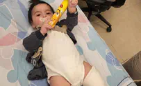 ריף בן ה-8 חודשים נפצע בזמן ירי הרקטות