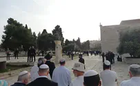 מוסלמים מפריעים ליהודים בהר הבית