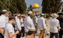 Over 1,700 Jews ascend Temple Mount