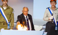«Я зажигаю факел в честь героев Израиля»
