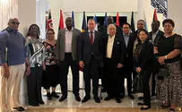 Delegation of UN ambassadors lands in Israel