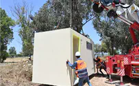 IFCJ places five new bomb shelters in Ashkelon