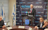 Gantz: Netanyahu again leading Israel to brink of civil war