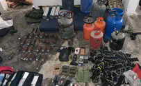 IDF reports: 'Over a thousand weapons confiscated in Jenin'