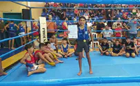 בגיל 11 בלבד: אלוף ישראל באיגרוף תאילנדי